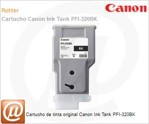 2890C001AA - Cartucho de tinta original Canon Ink Tank PFI-320BK 